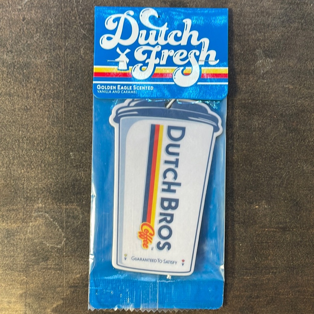 Dutch bros air freshener